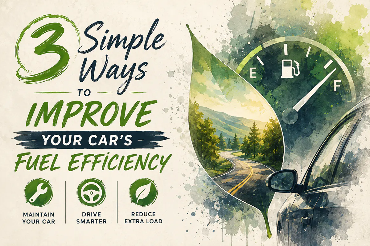3 Simple Ways to Improve Your Car’s Fuel Efficiency
