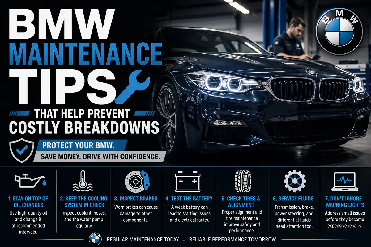 BMW Repair Maintenance Tips That Help Prevent Costly Breakdowns