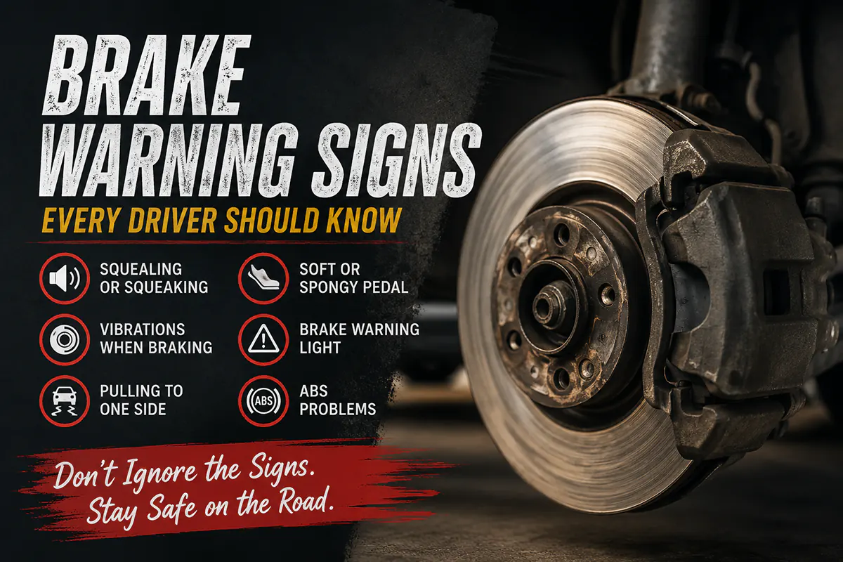 Brake Warning Signs Every Driver Should Know