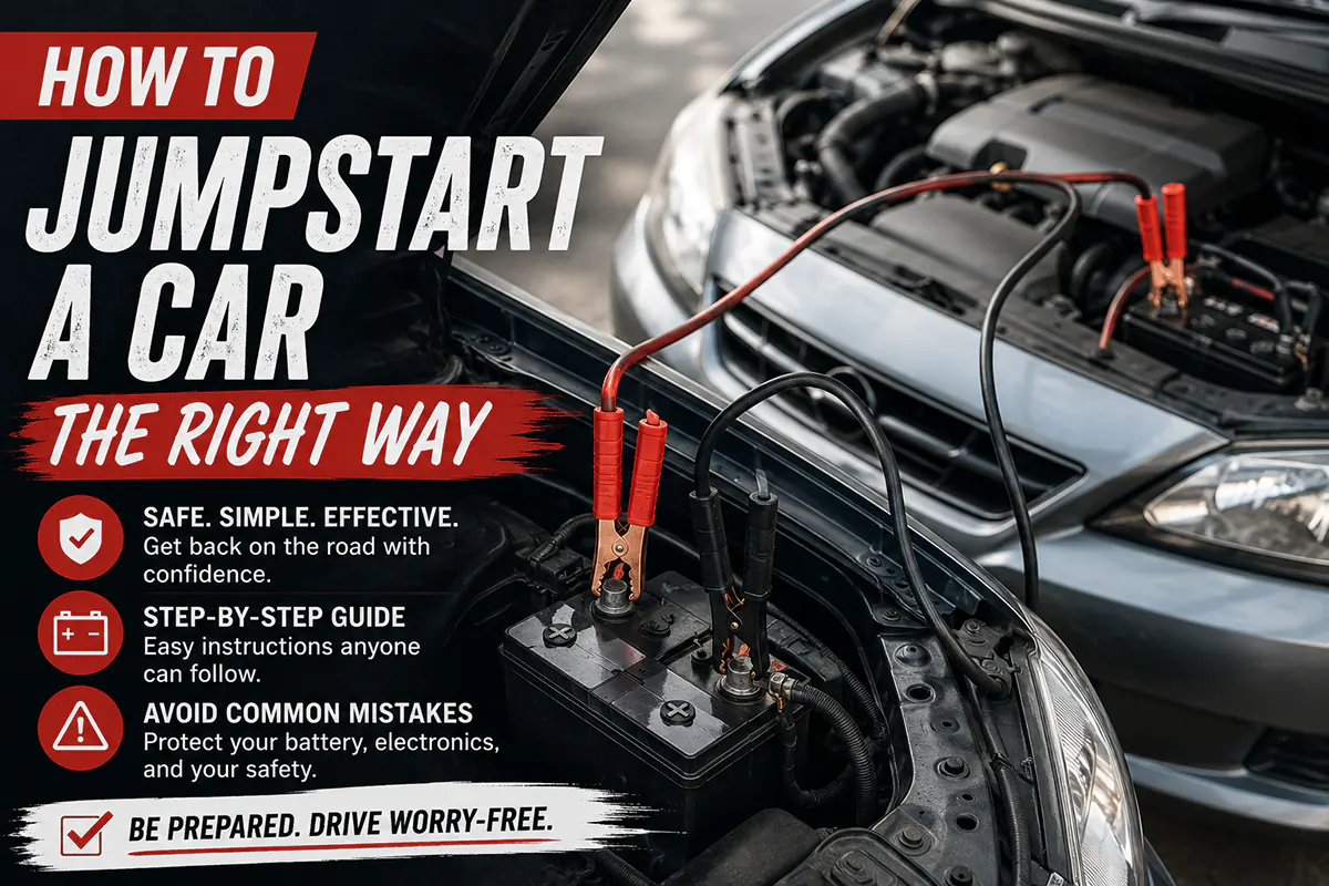 How to Jumpstart a Car the Right Way