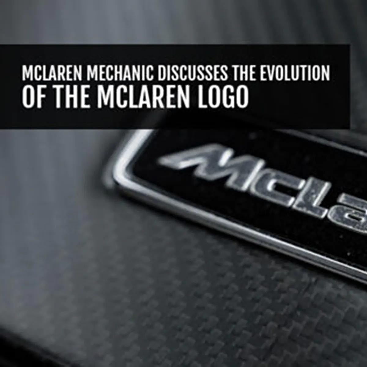 The Evolution Of The McLaren Logo