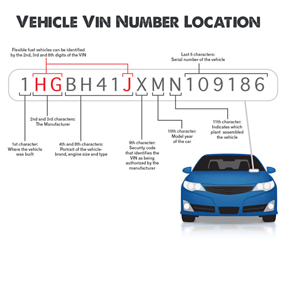 Vehicle Vin Number Location