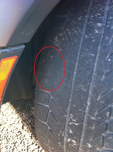Flat spots on tires — How long before they smooth out