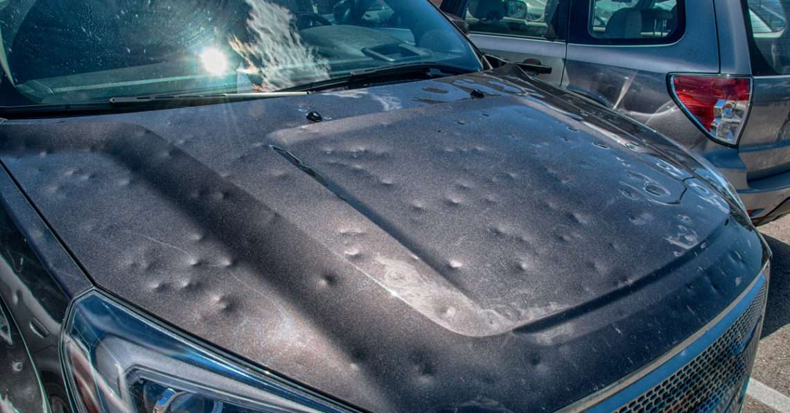 How Badly Can Hail Damage Your Vehicle?