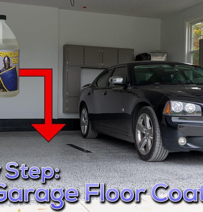 How To Garage Floor Coating ~ Start to Finish in ONE DAY!