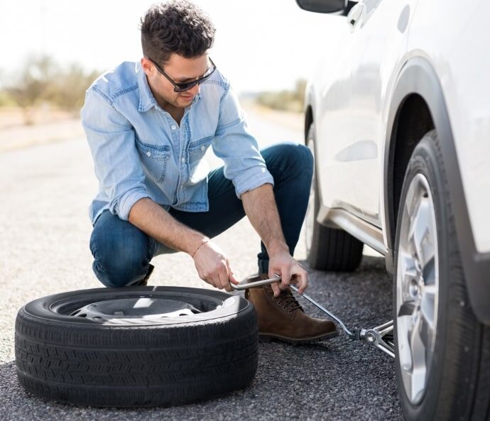 It’s smart to keep a spare tire in your car, as this ensures you are prepared for any situation