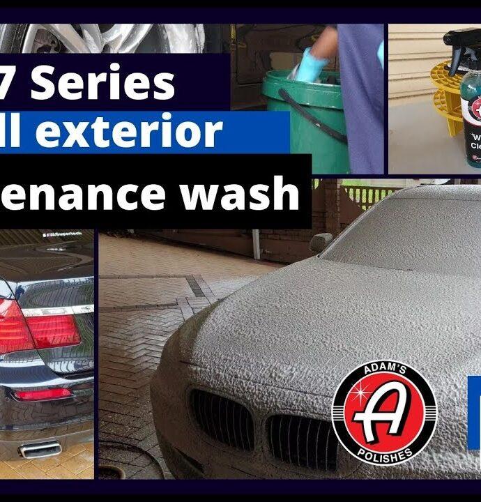 Maintenance Check: External Foam Car Wash