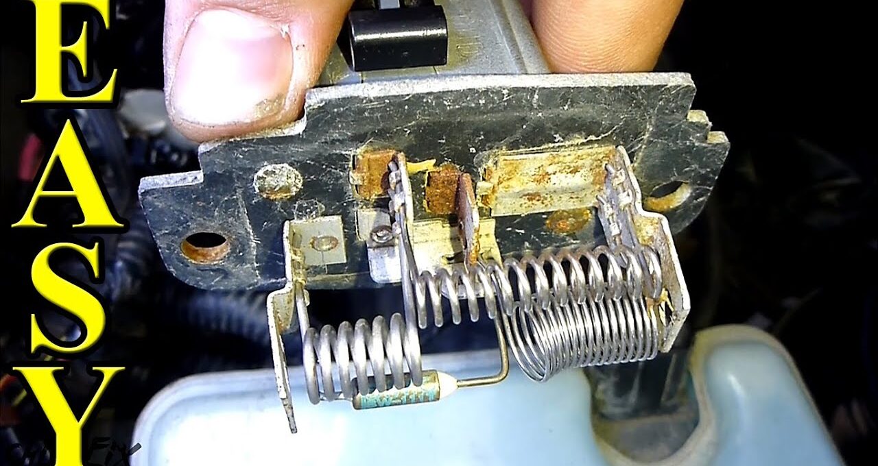 Repairing HVAC Fan Motor Resistors / Blower Motors