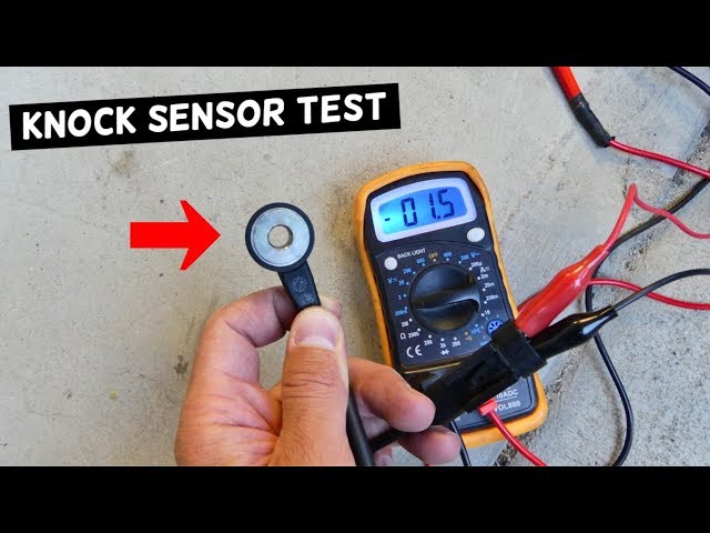 Test a Knock Sensor: Step-by-Step Guide